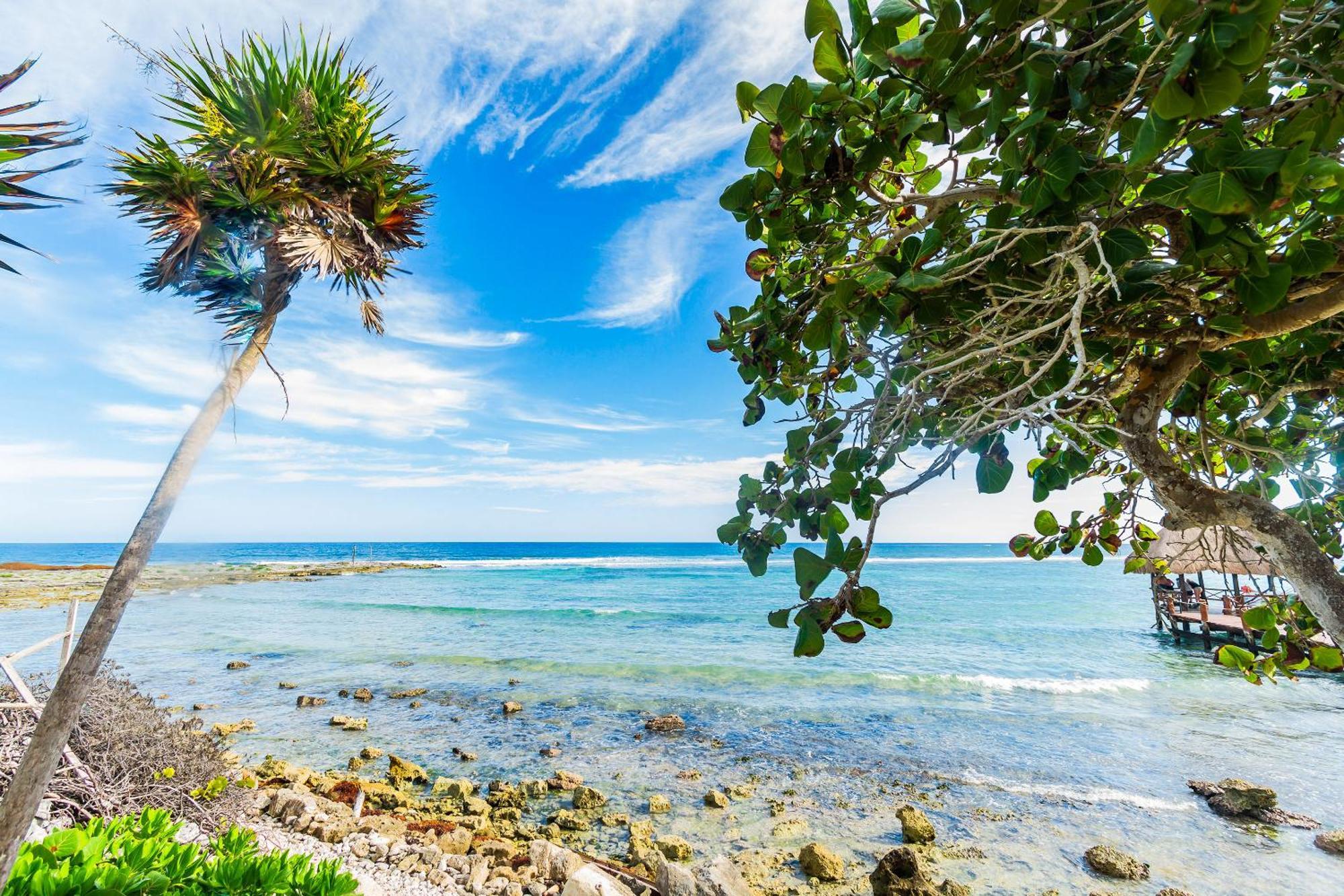 Santamar By Tao Beach Condos With Pool & Walk To Ocean Akumal Ngoại thất bức ảnh